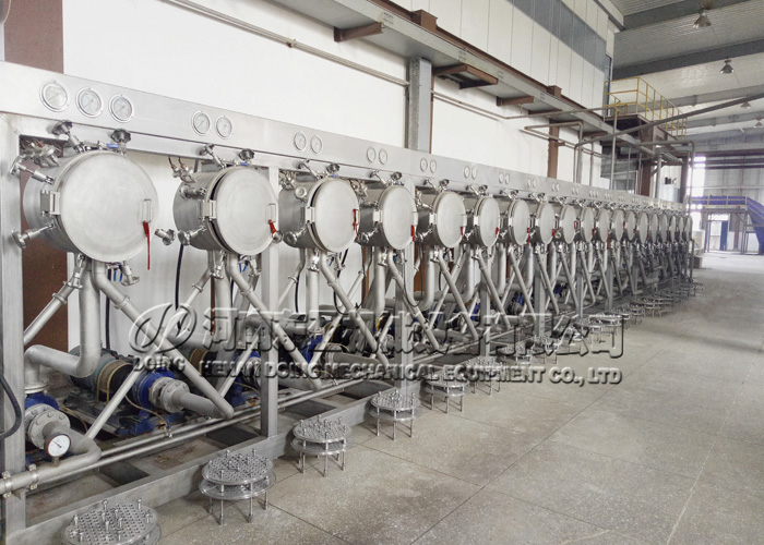 hydrocyclone in sweet potato starch machine