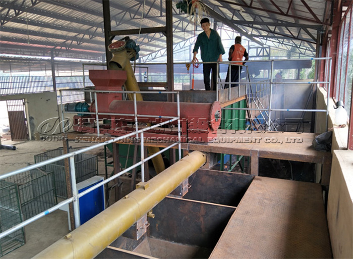 sweet potato starch processing plant