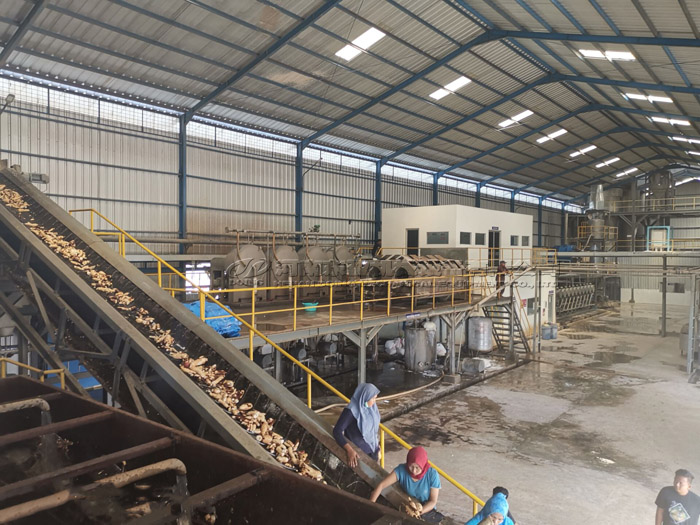 tapioca starch processing plant