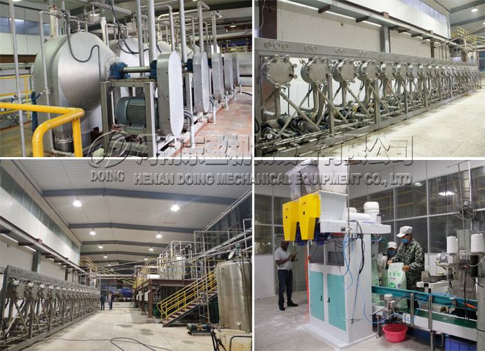 potato starch processing plant