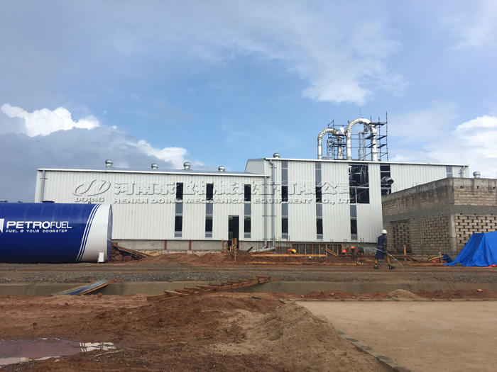 4TPH cassava flour processing plant project in Tanzania