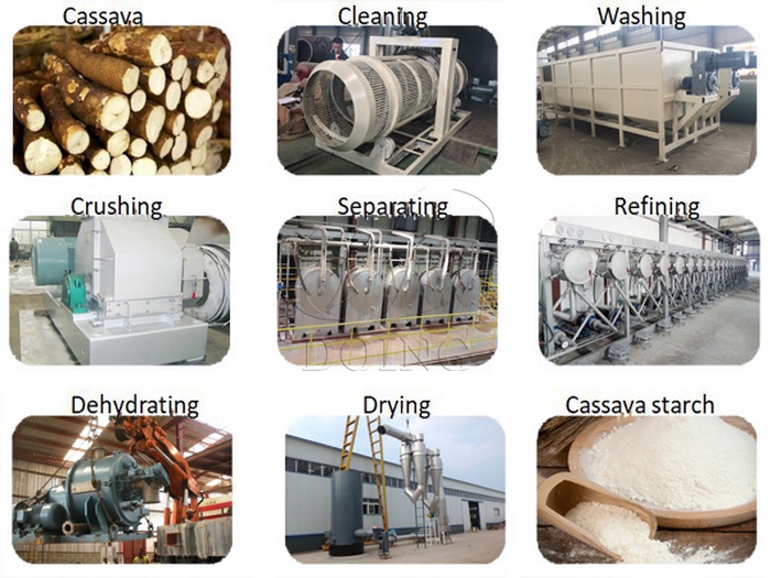 cassava starch production in thailand 