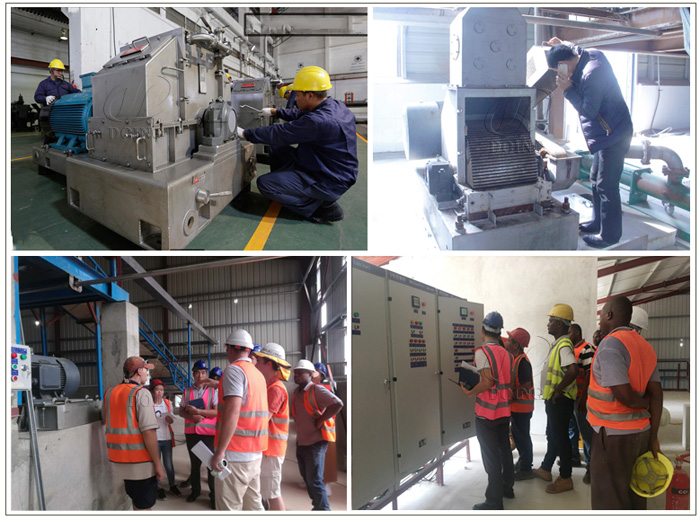 cassava starch processing line