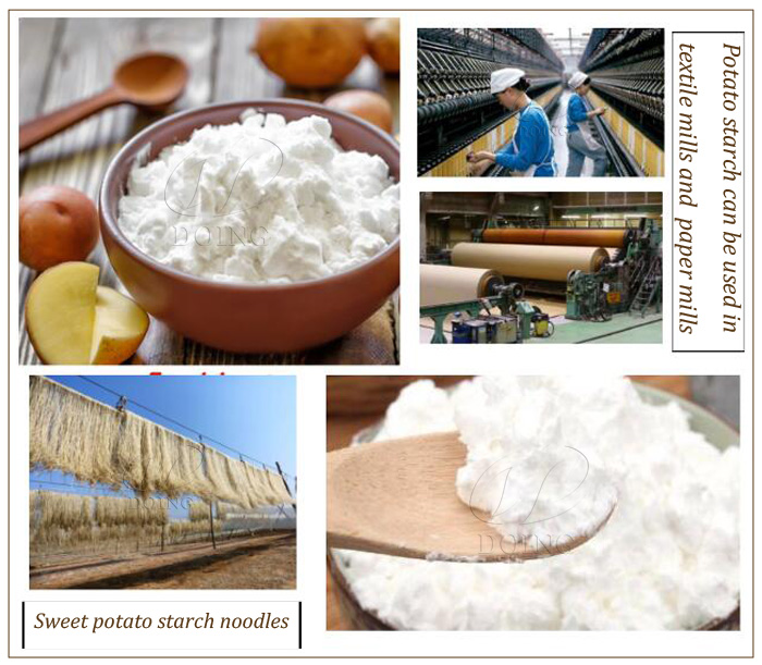 difference between sweet potato starch and potato starch