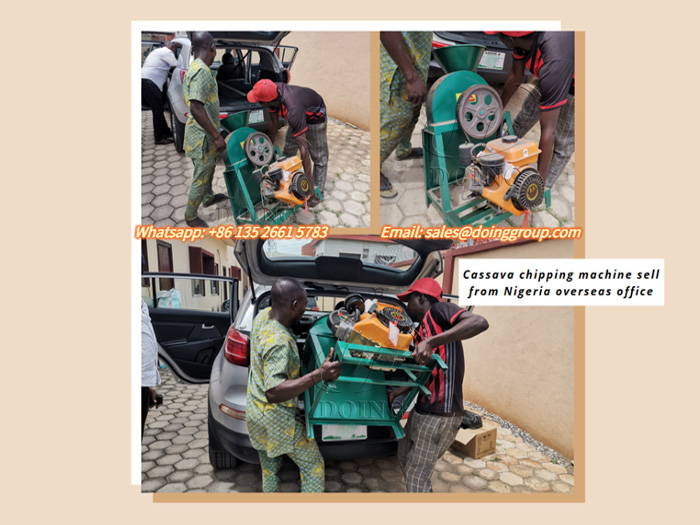 small cassava chipping machine