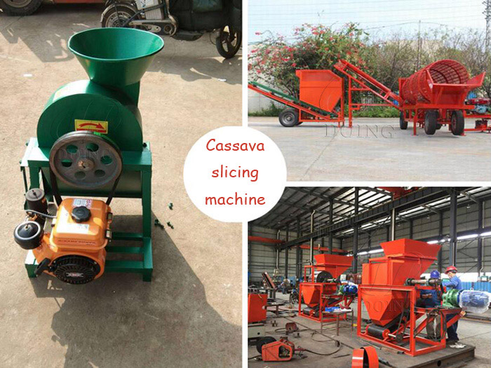 Different types of cassava slicing machine for making cassava chips