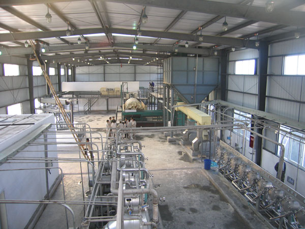 Sweet potato starch production machine to make sweet potato starch