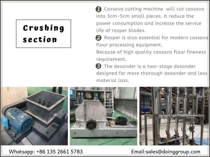 cassava grinding machine