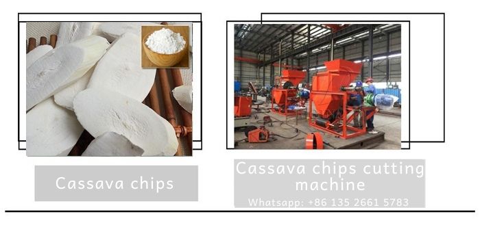 cassava chips cutting machine