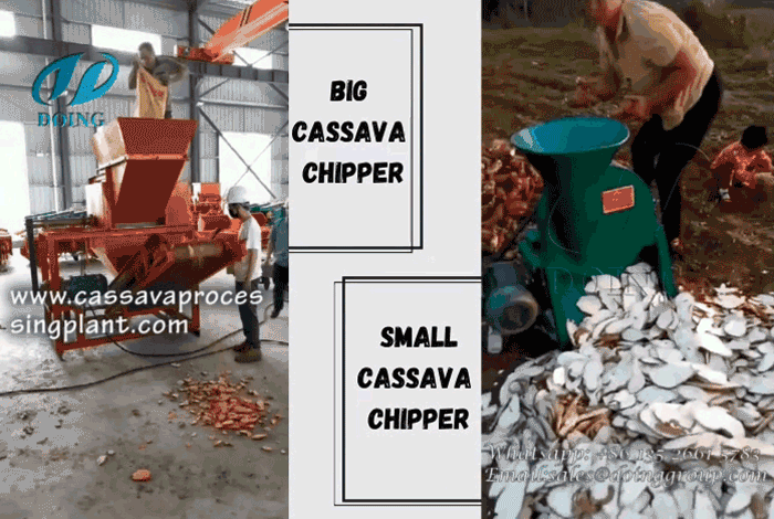 cassava chips machine