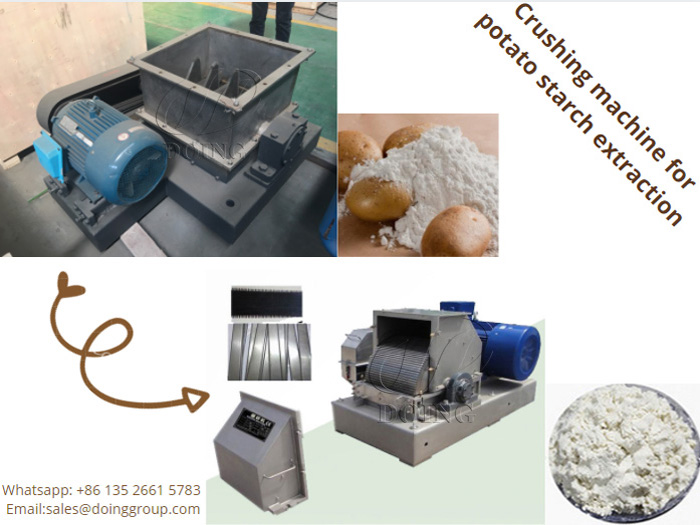 potato starch extraction machine