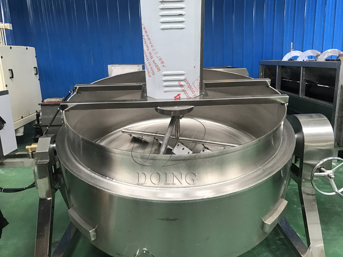 The automatic garri fryer machine