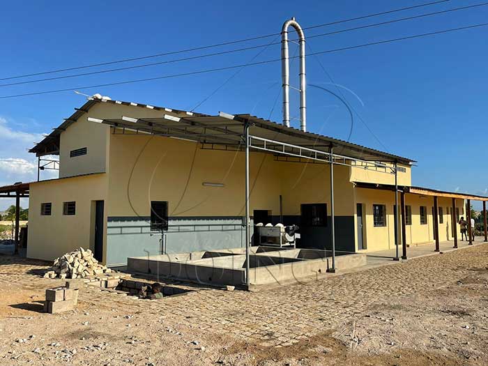 Cassava flour processing machine