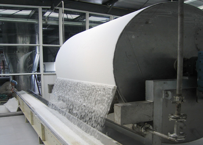 vacuum filter in sweet potato starch machine