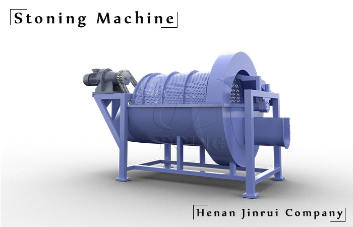 stoning machine