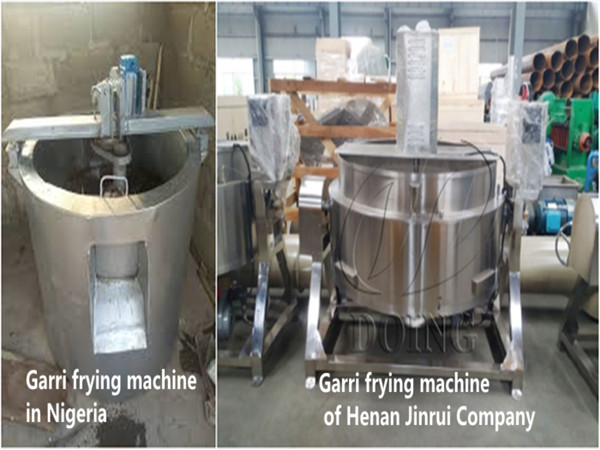 What is the price of garri frying machine in Nigeria？