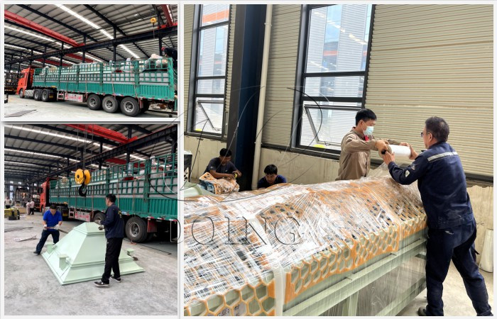 potato starch processing machine shipped from henan jinrui