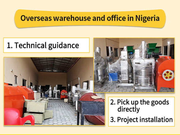 henan jinrui's nigerian overseas warehouse