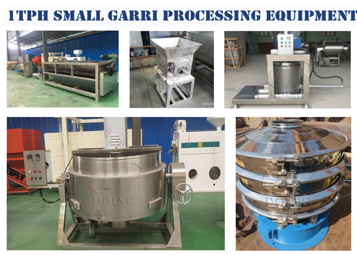 small scale garri processing equipment