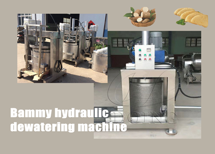Bammy hydraulic dewatering machine parts ordered by customers in Jamaica