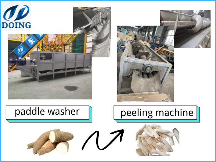 cassava flour processing machine from china