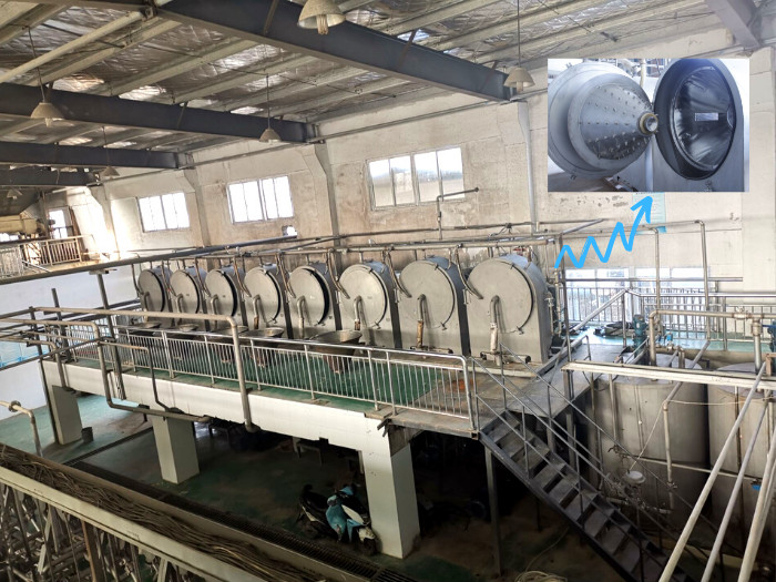 cassava starch processing machine