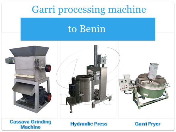Small garri processing plant running well in Benin