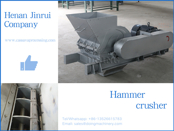 Henan Jinrui Company hammer crusher was shipped to Jiangsu, China