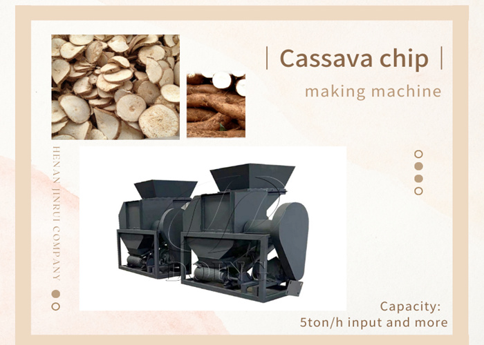 cassava chip machine