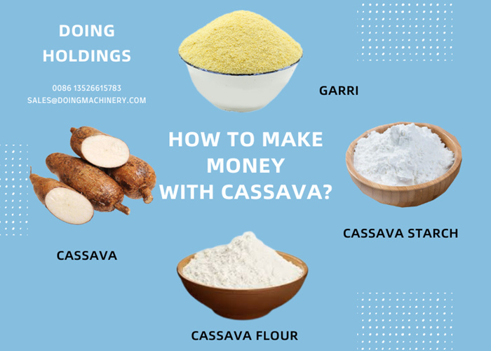 How to make money with cassava?