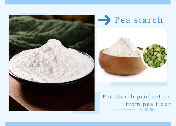 pea starch production from pea flour