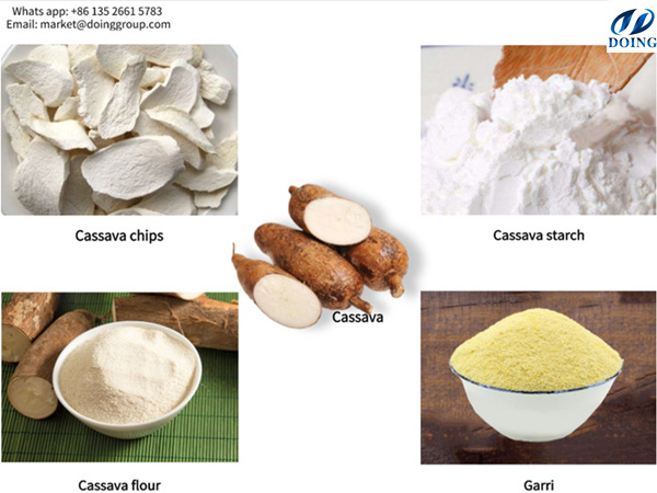 Cassava processing machine catalog and product list