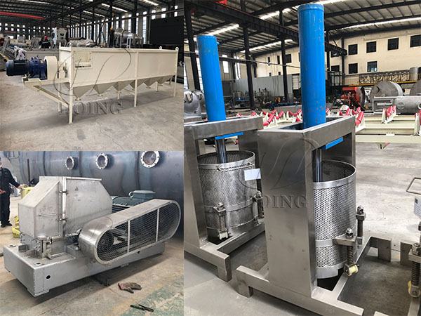 Henan Jinrui’s semi-automatic cassava flour processing facility sold to Guyana for the government bidding project