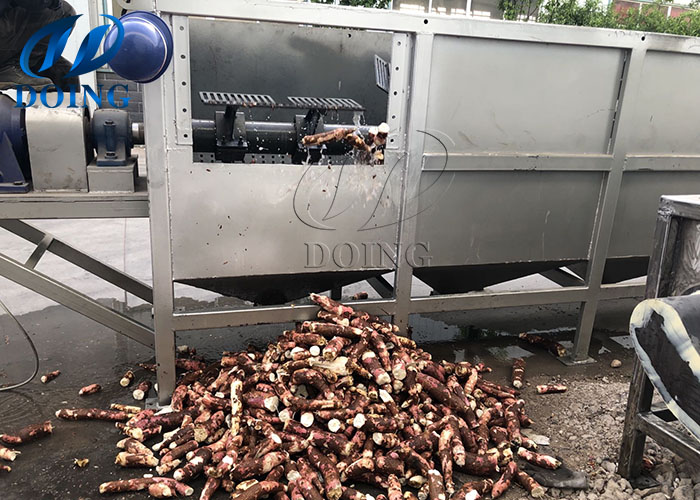 cassava paddle washer in cassava flour production line