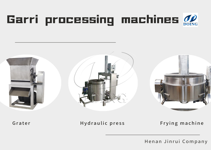 garri processing machines