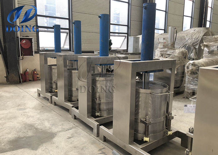 hydraulic press dehydrator