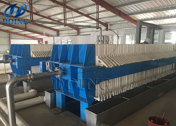 plate frame filter press dehydrator