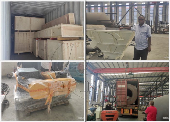 garri machinery delivery from our factory