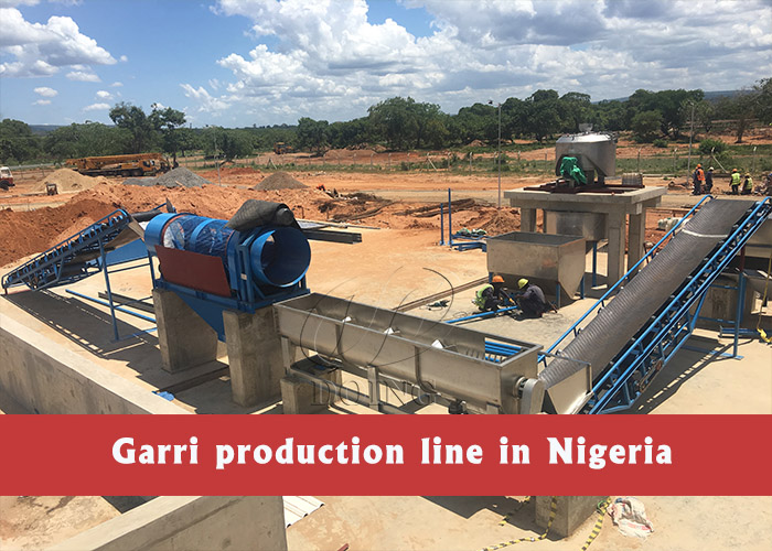 garri production line 