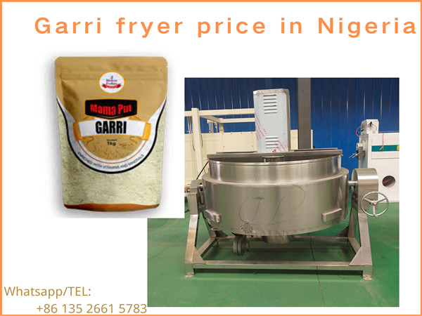 Locally fabricated gari roasting machine price in Nigeria