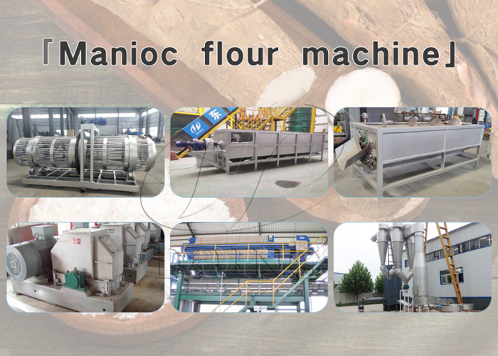 manioc flour machine