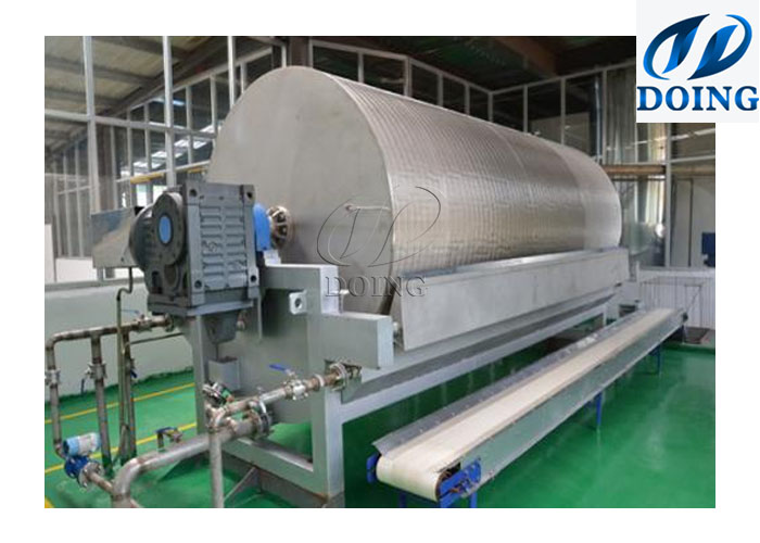 vacuum filter for potato starch