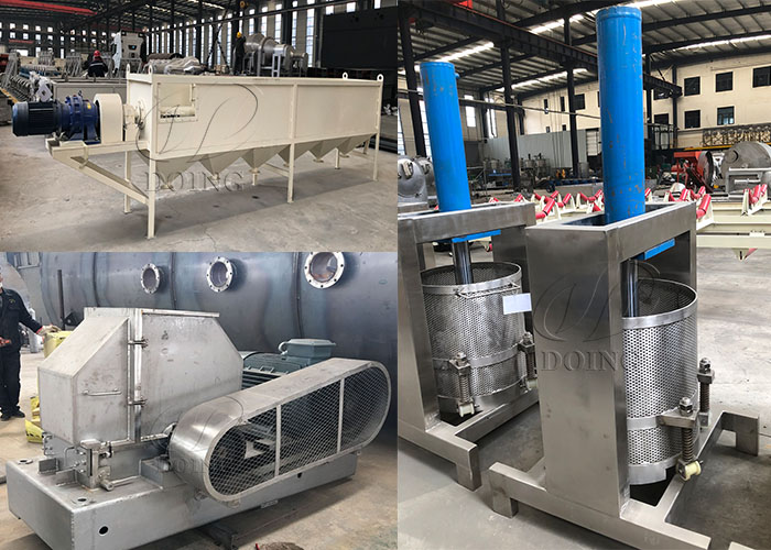 cassava flour processing machine