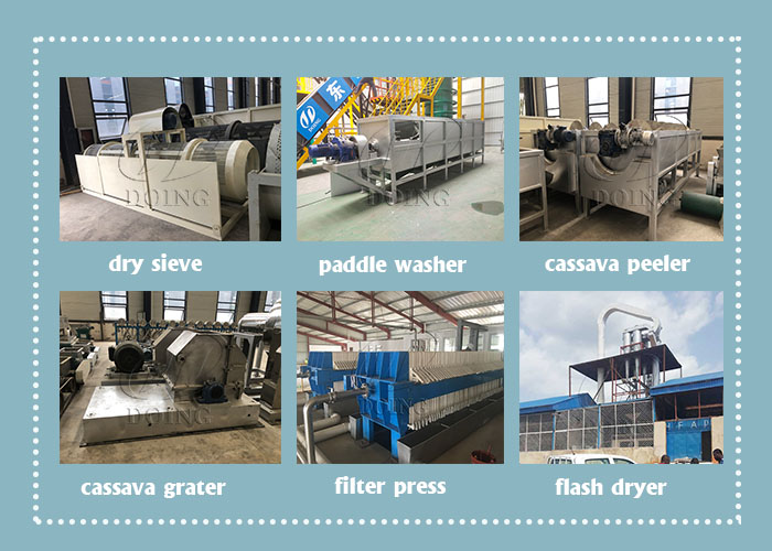 lafun flour processing machine