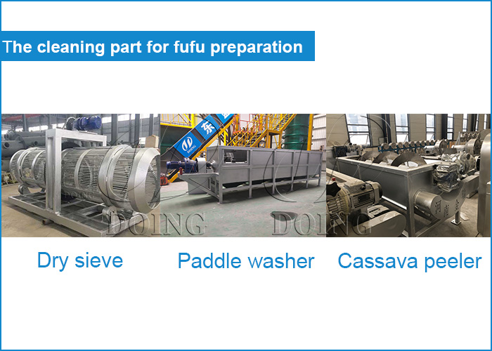 cassava processing machine