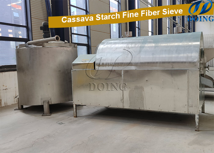 cassava starch processing machine