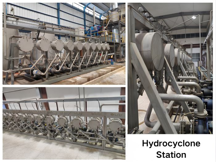 cassava starch extraction machine