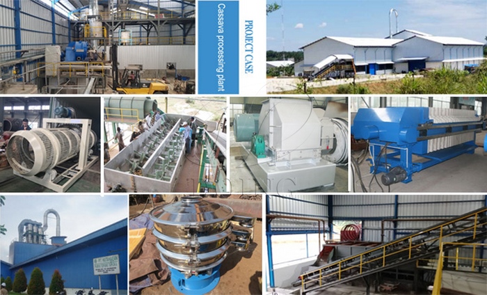 cassava flour processing plant