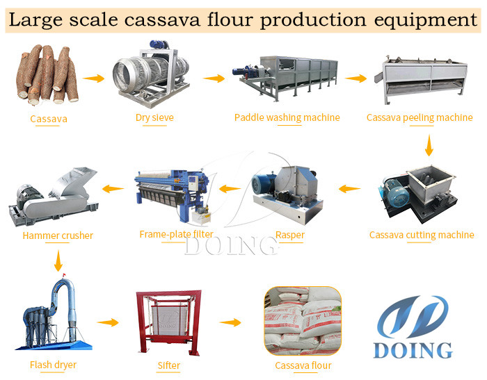 cassava flour processing business