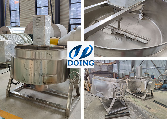 semi-automatic garri roasting machine